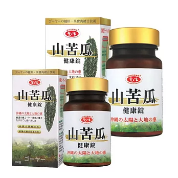 愛之味生技 山苦瓜健康錠超值6件組(200粒x3+100粒x3)