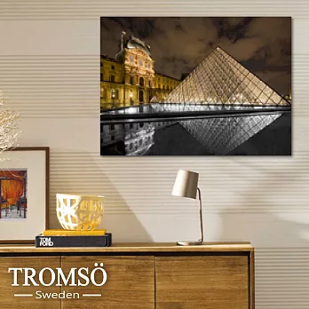 TROMSO瑞典時尚無框畫/奢華羅浮宮