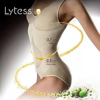 Lytess 調整型 魔塑美胸束腹塑身連身衣（法國原裝進口）M黑色