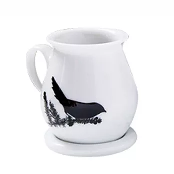 花苞咖啡/茶杯小鳥貼花