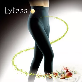 【Lytess法國原裝】 神奇內搭 纖體高腰無痕塑身九分褲XL黑色