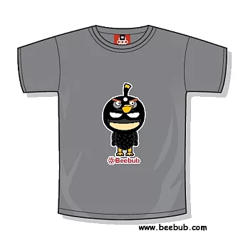 【Beebub】憤怒鳥超人-黑鳥超人-XS灰