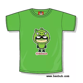 【Beebub】憤怒鳥超人-綠豬超人-XS果綠