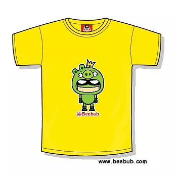 【Beebub】憤怒鳥超人-豬國王超人-XS黃