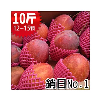 【優鮮配】外銷等級屏東枋山愛文芒果10斤(12-15顆)