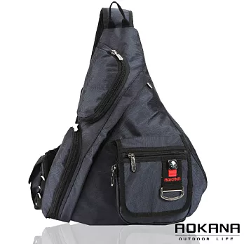 AOKANA奧卡納 輕量防潑水護脊紓壓機能單肩背包 (海洋藍) 68-052