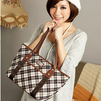 【金安德森】洋溢LADY風 側肩中型托特包KA-65108