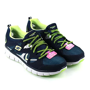 SKECHERS (女) 流行運動鞋 慢跑鞋-Sport 運動系列5.5深藍色