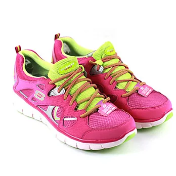 SKECHERS (女) 流行運動鞋 慢跑鞋-Sport 運動系列5.5桃紅色