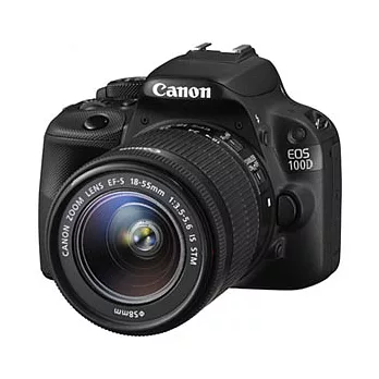 Canon 100D+18-55mm STM變焦鏡組(公司貨)+SD32GC10+專用電池*2+UV保護鏡+大吹球清潔組+原廠包+專用快門線+專用遙控器+16G