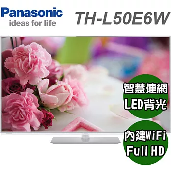 Panasonic國際 50吋智慧聯網LED液晶電視(TH-L50E6W)