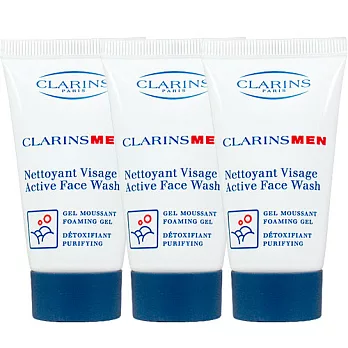 CLARINS 克蘭詩 植物潔顏膠(30ml)*3