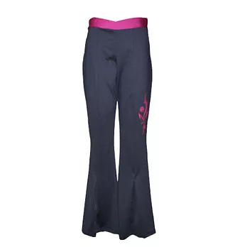 【HILL】喜雅剪裁V型設計喇叭韻律褲其他神秘紫