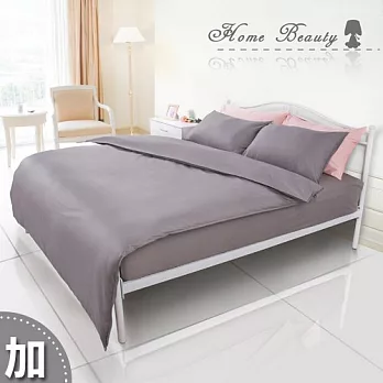 HomeBeauty【暗夜尋祕】加大四件式床包組/大和抗菌認證