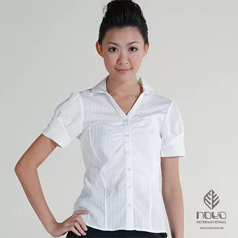 【NOYA】女吸濕快乾性感馬甲造型襯衫(#0N8C02W-1)S白色