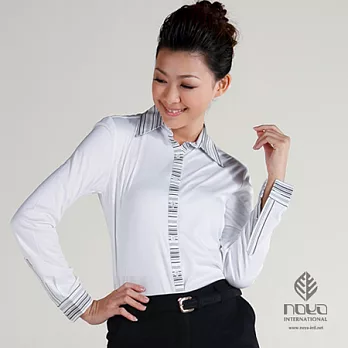 【NOYA】吸濕快乾經典仕女針織長袖襯衫(#9N8C03W-1-54)S黑色