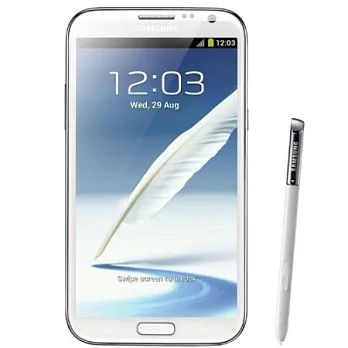 【大行電超值組】Samsung Galaxy Note 2 16G多功智慧機(簡配/公司貨)白色