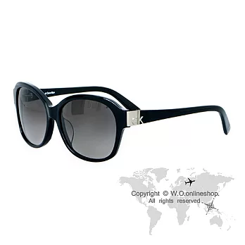 Calvin Klein金屬LOGO太陽眼鏡 # 黑CK4213SA-001