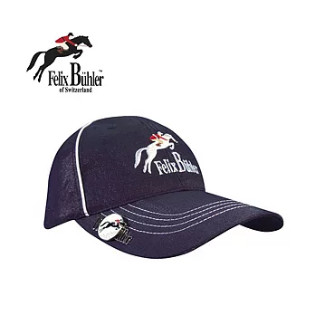 瑞士Felix Buhler高爾夫球帽夾功用帽(深藍)