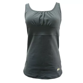 【HILL】 喜雅抓皺感無袖瑜珈上衣FREE性感灰