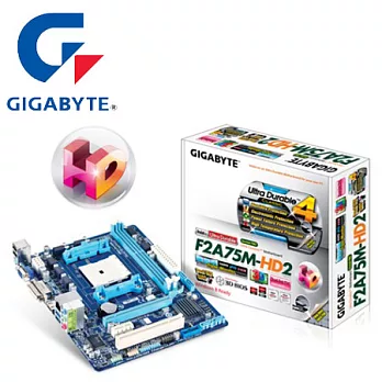 GIGABYTE 技嘉 GA-F2A75M-HD2 主機板