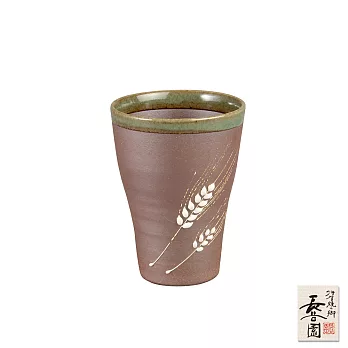 【日本長谷園伊賀燒】日式陶土杯(麥穗款中)