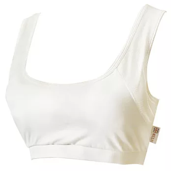 【HILL】喜雅純白基本運動型內衣 - M白色