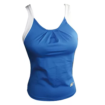 【HILL】 活力U領無袖韻律背心 - FREE藍色