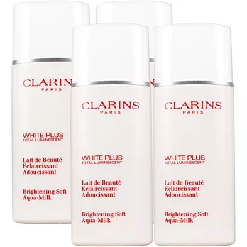 CLARINS 克蘭詩 肌鏡光美 白高機能化妝水(潤澤型)(50ml)*4