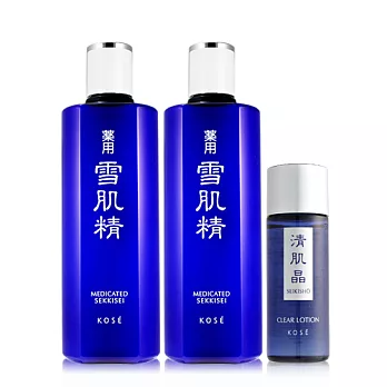 Kose高絲 雪肌精(200ml)2入送清肌晶(33ml)