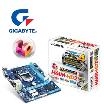GIGABYTE 技嘉 GA-H61M-HD2 主機板