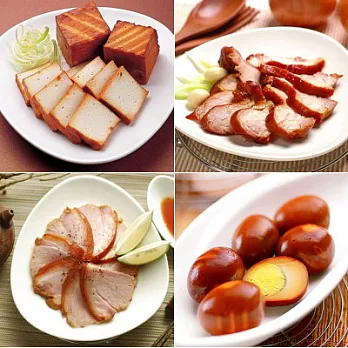 【台南松稜煙燻一族】精饌禮盒組(八樣菜色)