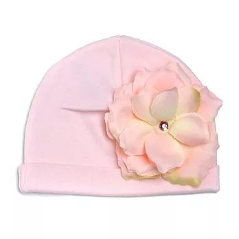 《Jamie Rae》花漾棉帽-淺淺玫瑰 0-6M
