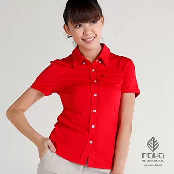 【NOYA】諾亞女吸濕快乾典雅針織POLO衫(#9N9A02W-1-08)S紅色