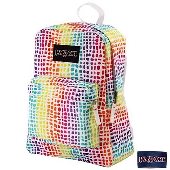 JanSport 校園背包(BLACK SUPERBREAK)-鱷魚紋白