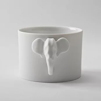 「PRIME COLLECTION」EZA 白瓷大象馬克杯 Elephant Multipurpose Cup