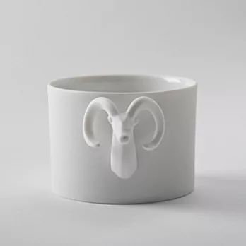 「PRIME COLLECTION」EZA 白瓷山羊馬克杯 Wild Sheep Multipurpose Cup