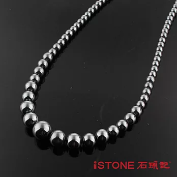 石頭記 水晶之戀-能量黑膽石項鍊黑膽石
