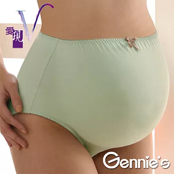 【Gennie’s奇妮】愛現V性感－孕婦高腰內褲(M/L/XL)(GB23)XL綠