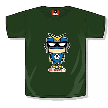 【Beebub】Q版超人-翠藍超人-XS軍綠色
