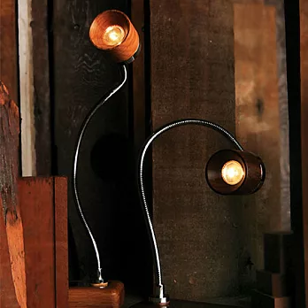 [META Design]-床頭閱讀燈 白橡木