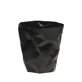 Bin Bin皺皺字紙簍純黑