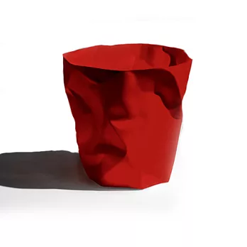Mini Bin Bin 迷你皺皺字紙簍豔紅