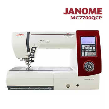 日本車樂美JANOME 電腦型全迴轉縫紉機MC7700QCP