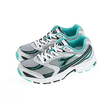 【女】 DIADORA 輕量慢跑鞋 經典入門款 銀黑藍 866623銀黑藍