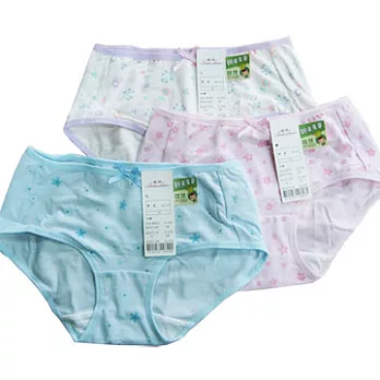 【華歌爾-嬪婷】親膚蘆薈優質棉褲 三件組(M-L)M親膚蘆薈