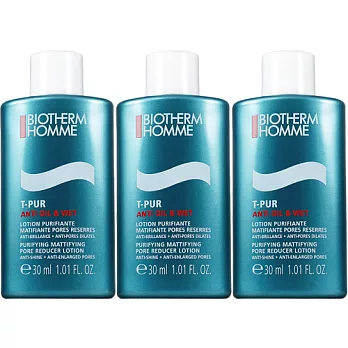 BIOTHERM 碧兒泉 雙效去油光收斂水(30ml)*3