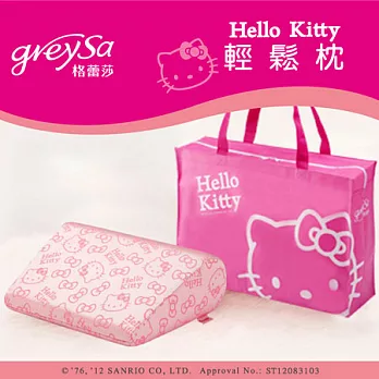 GreySa格蕾莎 Hello Kitty 凱蒂貓 輕鬆枕 ╭*一枕七用真輕鬆*╮ 腰靠腰 側睡 枕頭 趴睡 抬膝Hello Kitty