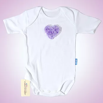 Cutie Bella包臀衣，Shabby Heart-Lilac(6~12m)