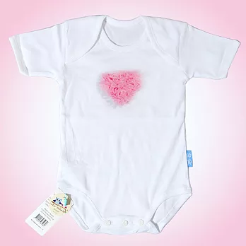 Cutie Bella包臀衣，Shabby Heart-Pinky(6~12m)